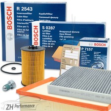 Produktbild - BOSCH INSPEKTIONSPAKET FILTERSATZ AUDI A3 Q3 SEAT SKODA VW GOLF 7 1.6 2.0 TDI