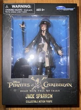 Diamond Select Jack Sparrow Action Figure Pirates Of The Caribbean