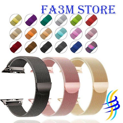 CINTURINO MILANESE APPLE WATCH 40/38MM E 44/42MM SERIE 1 2 3 4 5 SALDI |  eBay