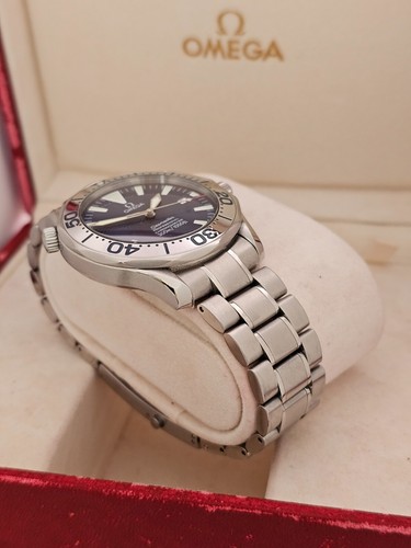 OMEGA Seamaster 300 Pro Blue Men's Watch - 2255.80.00, 2001 Full Set, receipt - Picture 6 of 19
