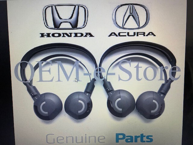 2005-2018 Honda Odyssey Pilot Overhead DVD Entertainment TWO Wireless