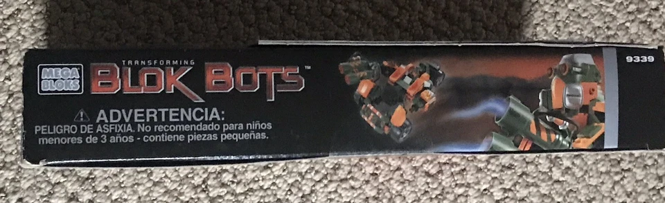Mega Bloks 9339 Transforming Blok Bots Nuevos en Caja Foto 4 de 4