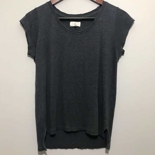 Lou \u0026 Grey Navy Linen T-Shirt – XS | eBay