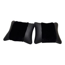 Black Sheepskin Pillows Rolls Royce Phantom Ghost Wraith Dawn Spectre Cullinan