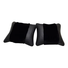 Black Sheepskin Pillows Rolls Royce Phantom Ghost Wraith Dawn Spectre Cullinan