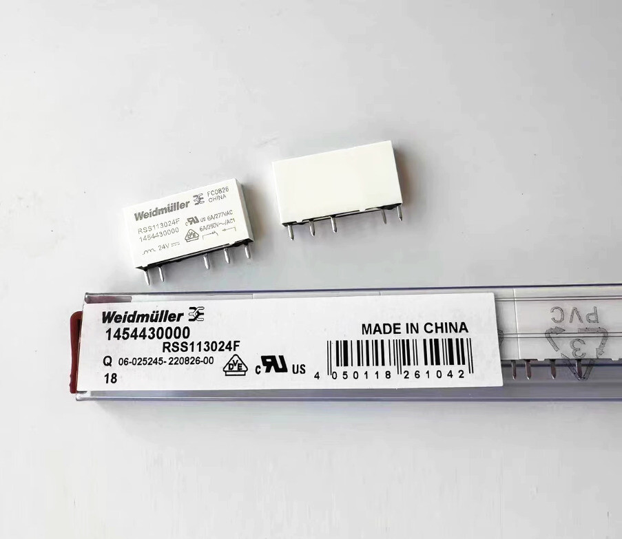 10Pcs Weidmuller RSS113024F 1454430000 5-pin 6A 24V Relay New | eBay