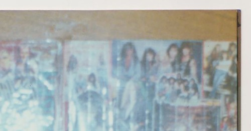 Heavy Metal Collage With Rock Bands 1980s Vintage Fan Photo Iron Maiden Poster - Picture 3 of 7