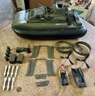 Vtg Hasbro GI JOE Killer WHALE Hovercraft 1984 w/ Driver Figure ARAH