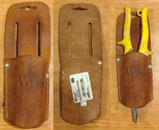 Wiss Leather Belt Holster Pouch Metalmaster Tin Snips M3RSPECS Made in USA!!!