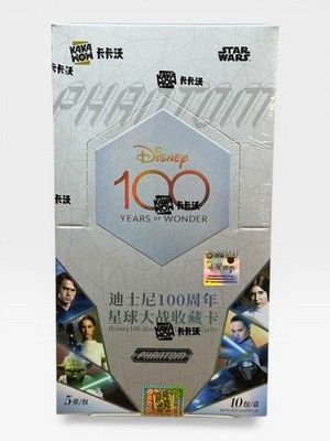 disney 100 years of wonder phantom cards booster boxes Kakawow Phantom: 100: Disney Marvel Trading Box 16 booster packs per box 9 cards per pack This product is imported from Japan 2023 Kakawow Disney 100 Years