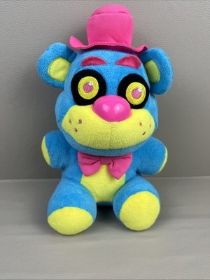 Five Nights At Freddy's Black Light Neon Freddy 8'' Plush FNAF Funko