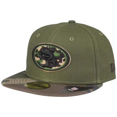 New Era 59Fifty Cap - San Francisco 49ers oliv wood camo