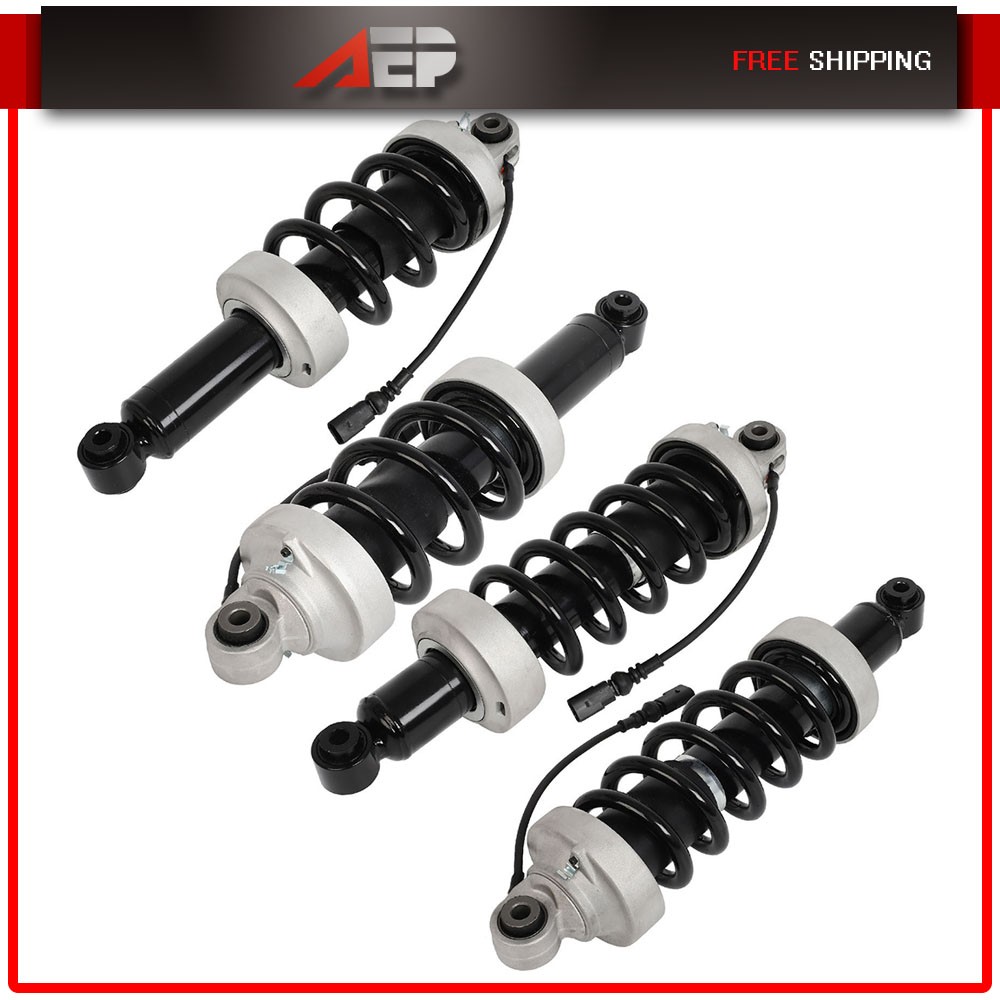 4x Suspension Electric Shock Struts Front Rear For 2008-2015 Audi R8