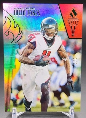 2019 Panini Passing The Torch Julio Jones Green /5 #53 Falcons Rare!