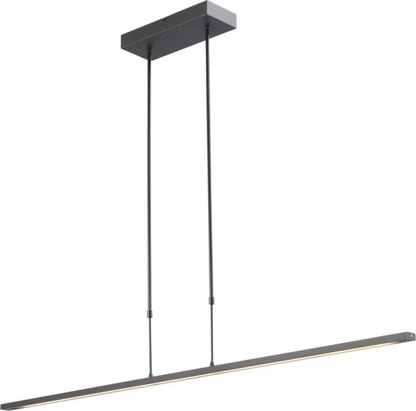 Pendelleuchte In Nickel Led Lampe HäNgelampe Modern Decke HäNgeleuchte Dimmbar-image