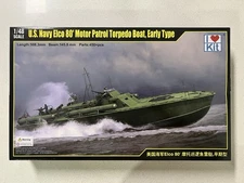 I Love Kit 1/48 US Navy Elco 80' Motor Torpedo Boat Early Type NIB 64802