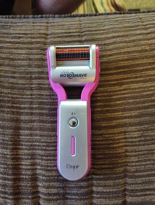 Lady RotoShave Emjoi RotaBlade Ladyshaver Electric Shaver New w 2 Replacements