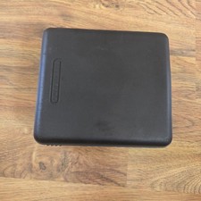Vintage LaserLine Hard Shell 12 Disc Case, Black- CD DVD Video Game Storage