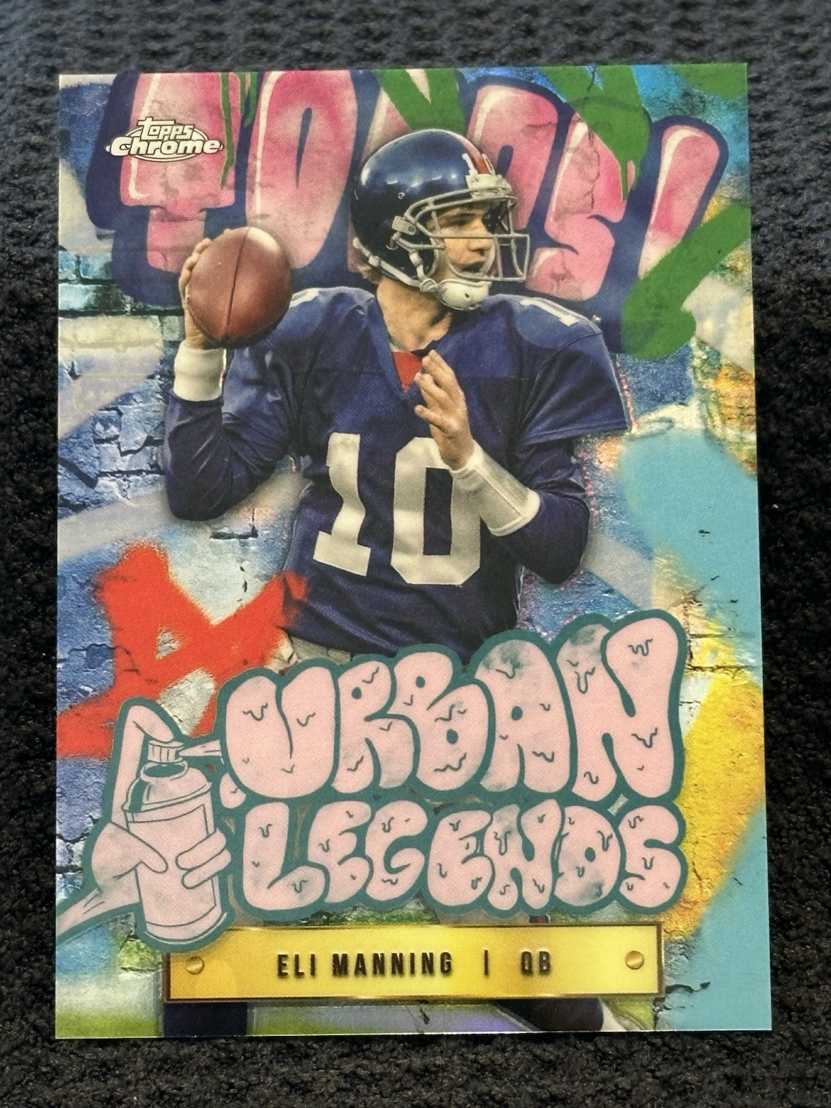 Eli Manning - 2024 Topps Chrome #UL-2 Urban Legends CASE HIT - New York Giants