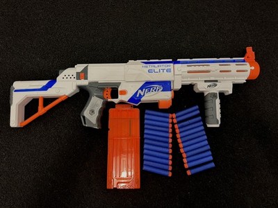 Nerf N Strike Elite Retaliator Blaster w/ shoulder Stock, Barrel