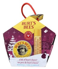 Burt's Bees Lip Balm and Hand Salve Gift Set- A Bit of Burt's Bees  Beeswax New