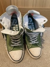 Superdry Men’s Green Hi-Top Trainers