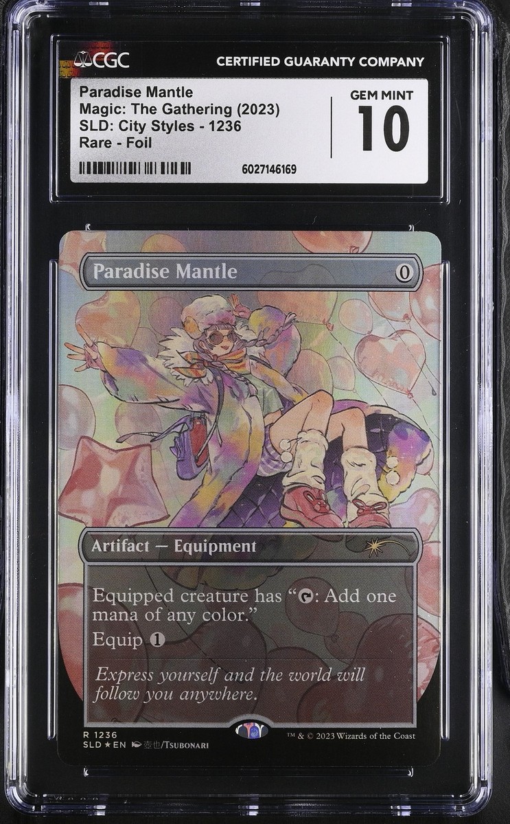 PARADISE MANTLE Secret Lair Foil City Styles CGC 10 Gem Mint MTG