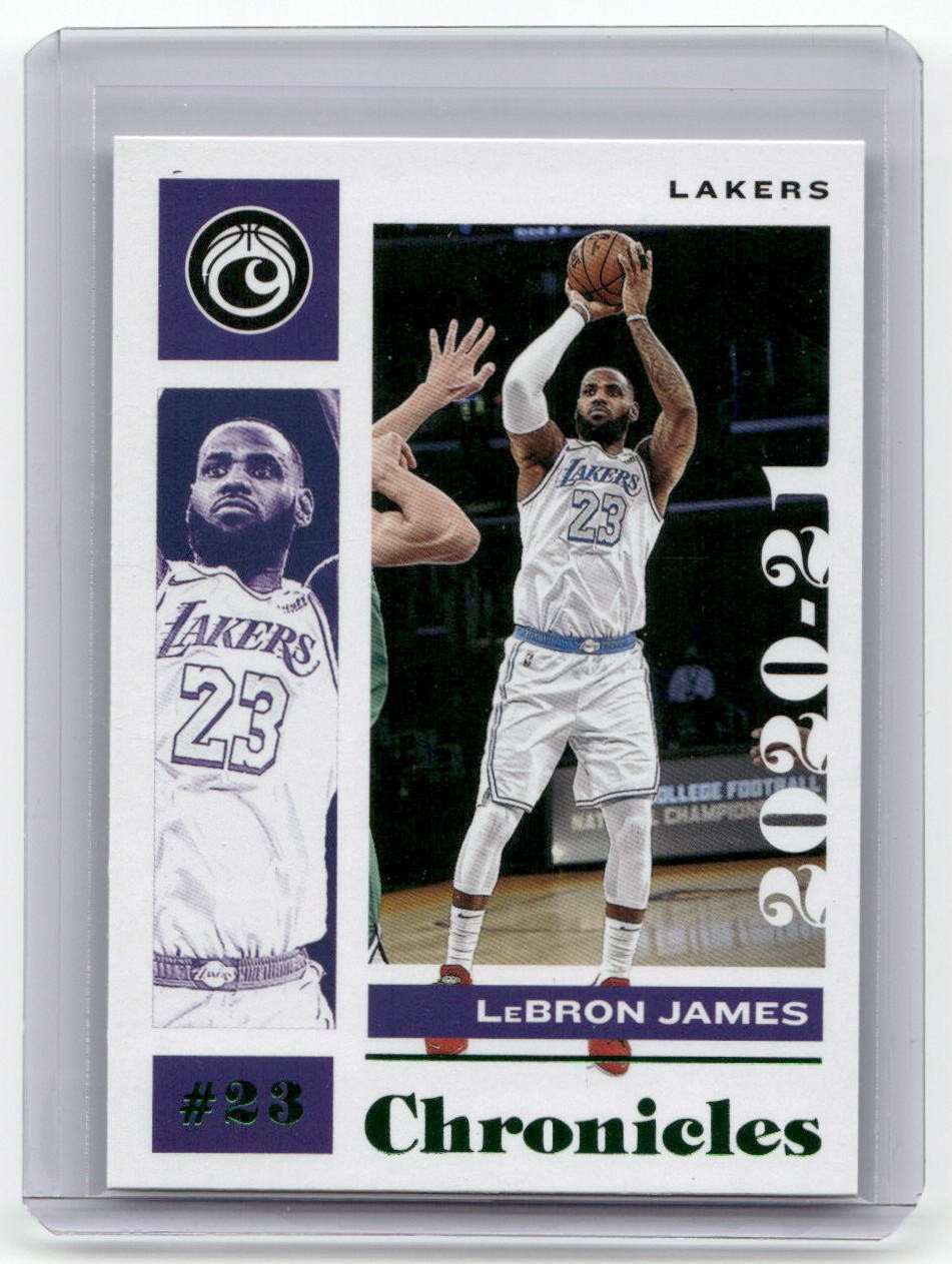 2020-21 Panini Chronicles LeBron James Teal