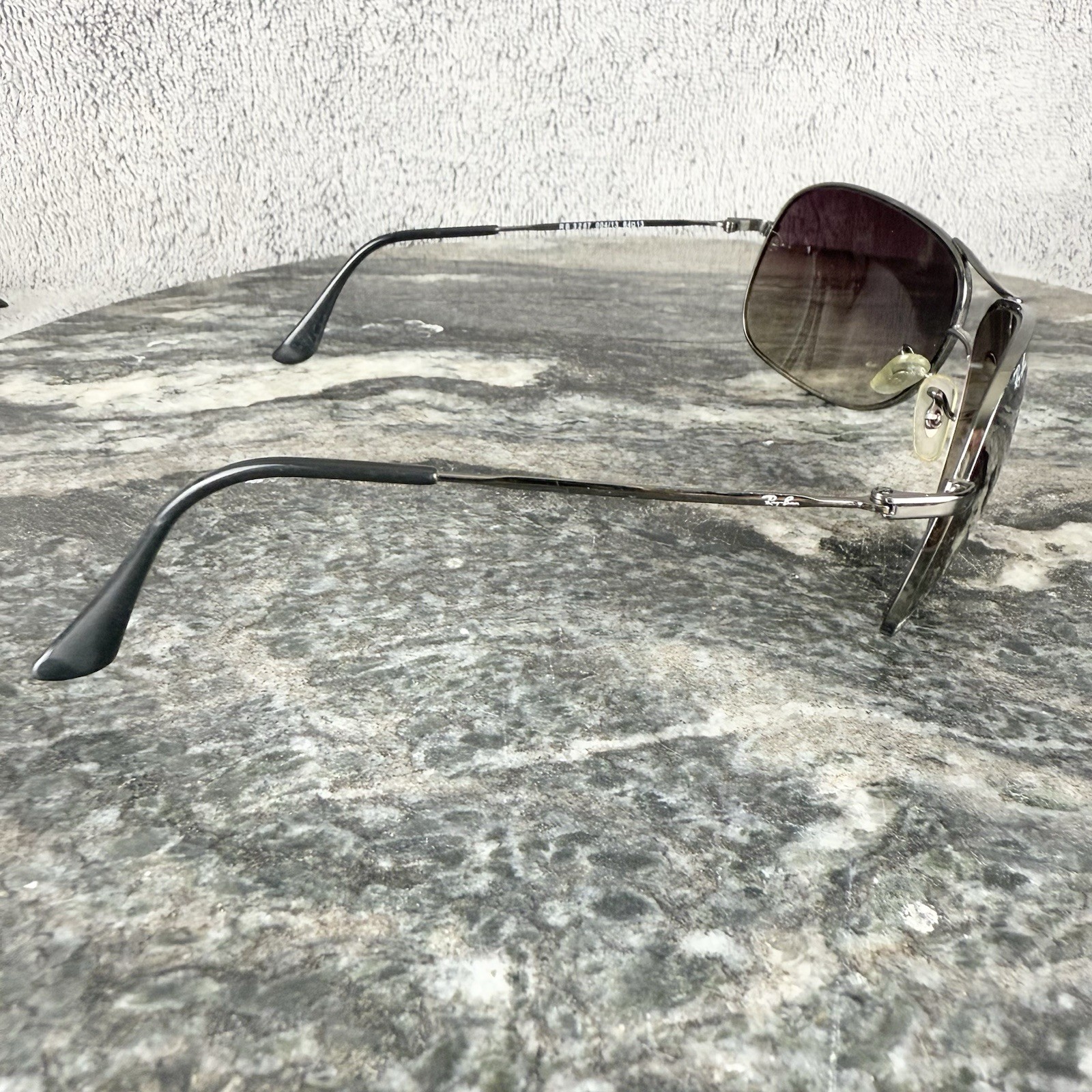 Ray-Ban Sunglasses Silver Frames Gradient Lenses … - image 5