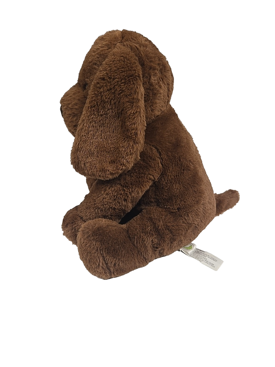 Animal Adventure 2021 Plush Chocolate Lab Brown Floppy Sitting