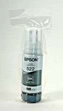 Genuine Epson 522 Black Ink Bottles for ET-2720 ET-2800 ET-2803 ET-4700 ET-4800