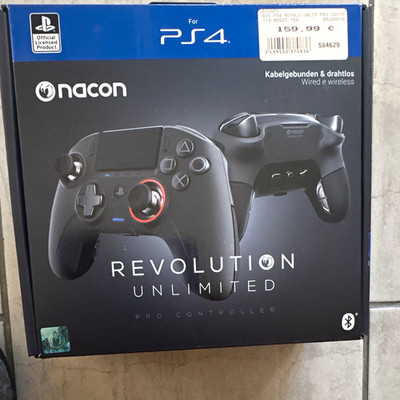 Nacon Revolution Unlimited Pro Controller PS4 Bluetooth inkl. Tasche