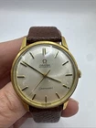 Omega Seamaster Automatic Watch Vintage 34mm Gold Filled Works Well