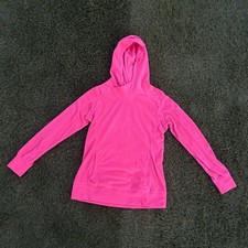 Columbia Women's Size Small Hot Pink Fleece Hoodie Pullover Hiking Outdoor Soft
