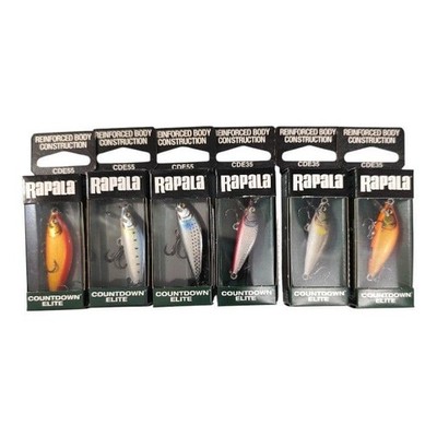 Rapala Countdown Elite CDE55 CDE35 Set of 6
