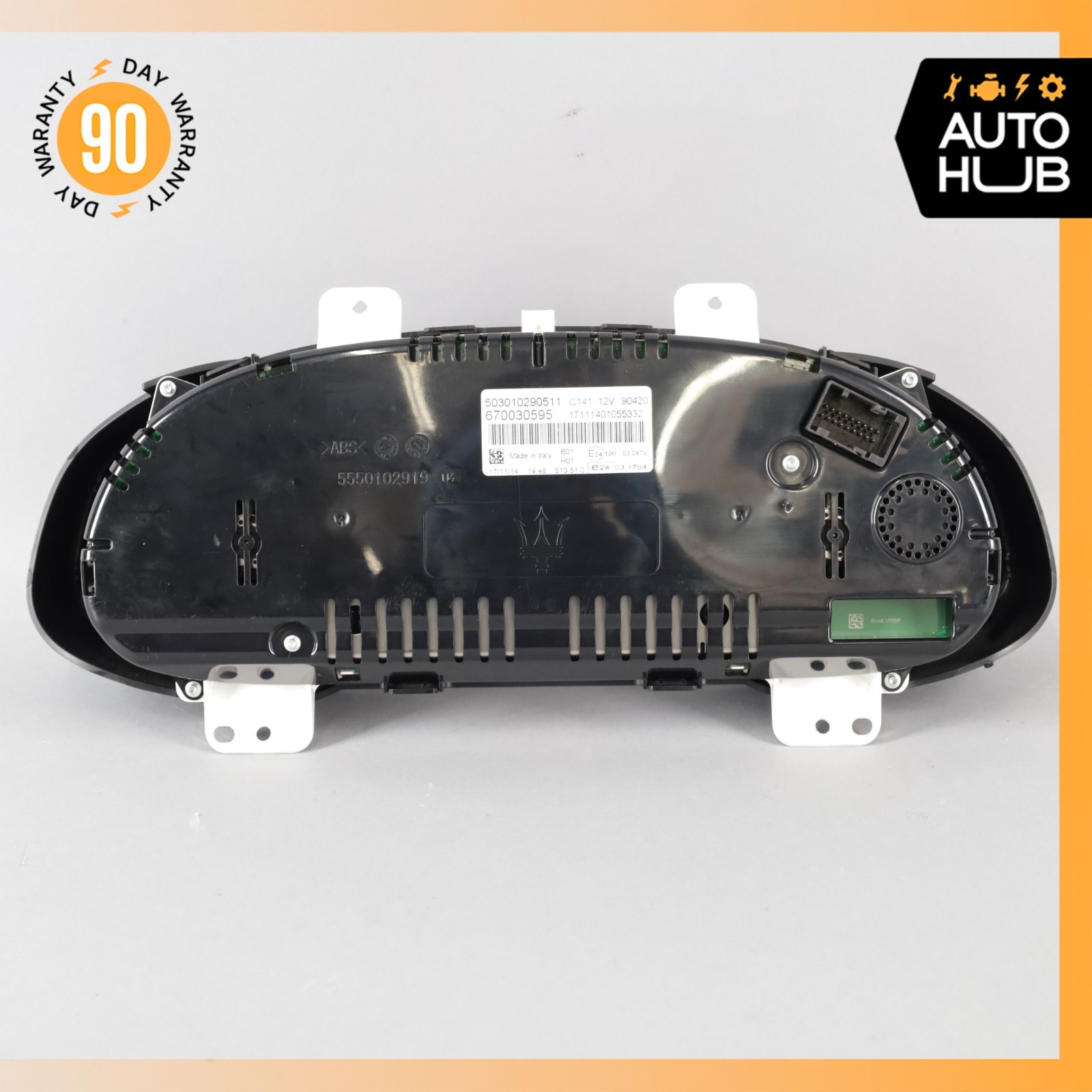 2015 Maserati Quattroporte SQ4 M156 3.0L Instrument Cluster Speedometer OEM 57k