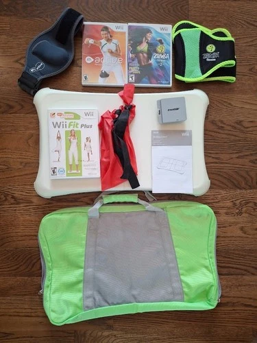 NINTENDO Wii Fit PLUS with Balance Board Bundle + More games and Activities