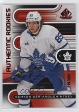 2022 SP Game Used Authentic Rookies Red /223 Semyon Der-Arguchintsev #219 07g7