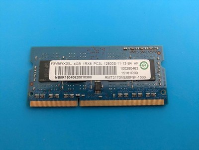 Ramaxel 4GB DDR3 SODIMM Laptop Memory RAM | 1600MHz | Tested - Working!