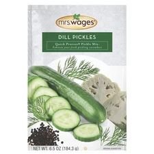 Mrs. Wages Quick Process 6.5 Oz. Dill Pickling Mix W621-J7425 Mrs. Wages Quick