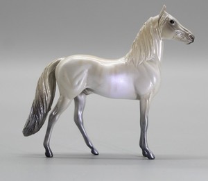 Peter Stone Chip Morgan Horse TSC Metallic Silver Grey Brindle 4 Seasons
