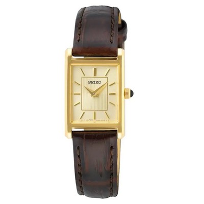 新品未使用★SEIKO レディース腕時計 SWR066 ゴールド/ブラウン Seiko Gold Women's Watch - SWR066 for sale online | eBay
