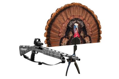 Mojo Outdoors Tail Chaser Max Turkey Decoy Fan for Scoot and Shoot Hunting