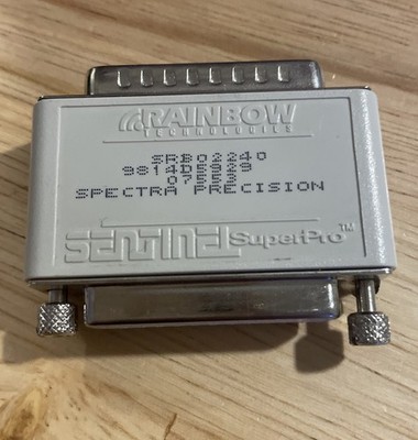 Rainbow Sentinel SuperPro dongle SR802240 - Spectra Precision - Hardware Lic Key
