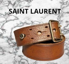 Yves Saint Laurent Ysl Men Belt Eddy Period Limited Edition Style Parisian Elega