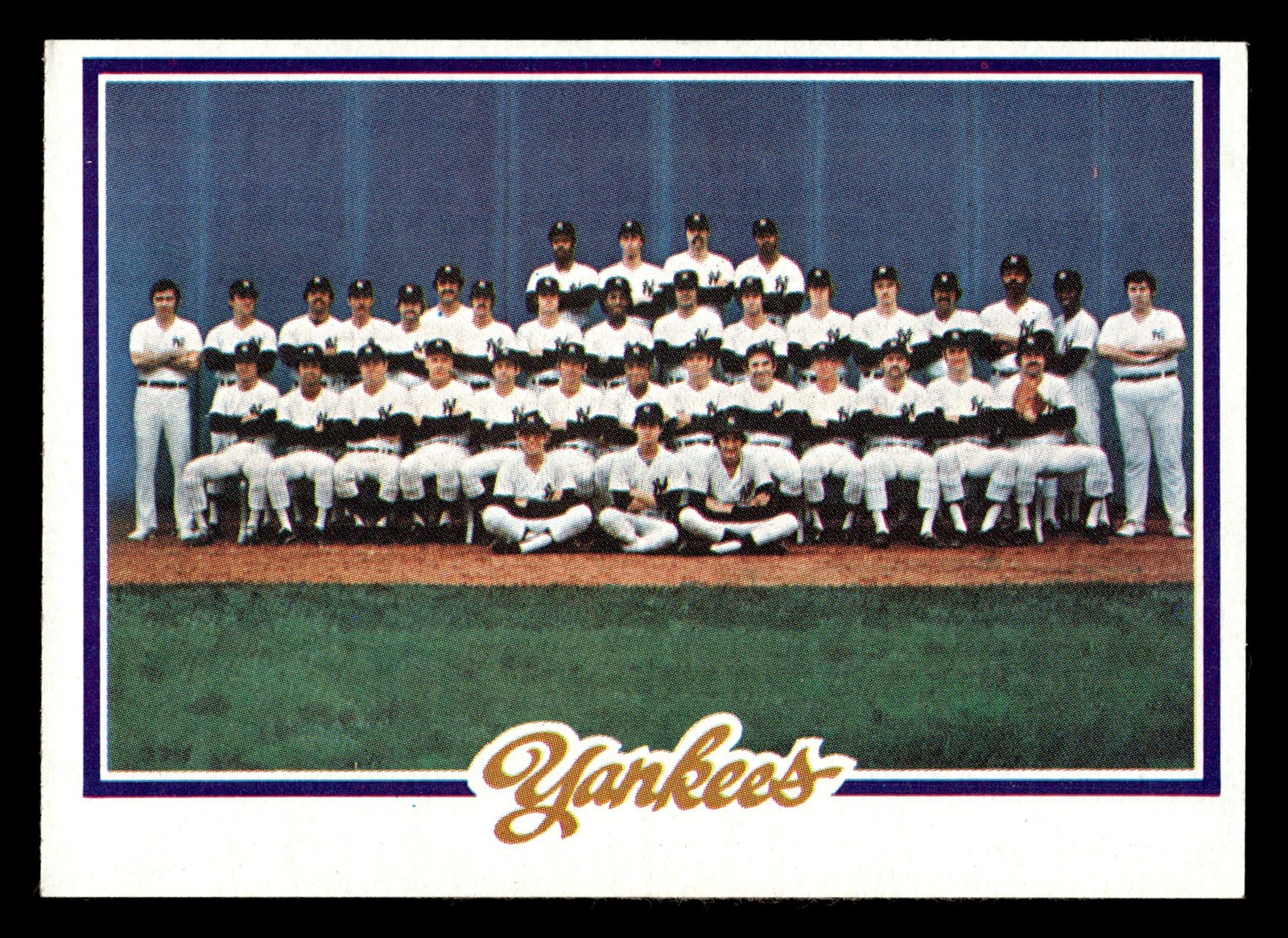 Yankees Team #282 Baseball Cards 1978 Topps trading card — raw and PSA graded price guide