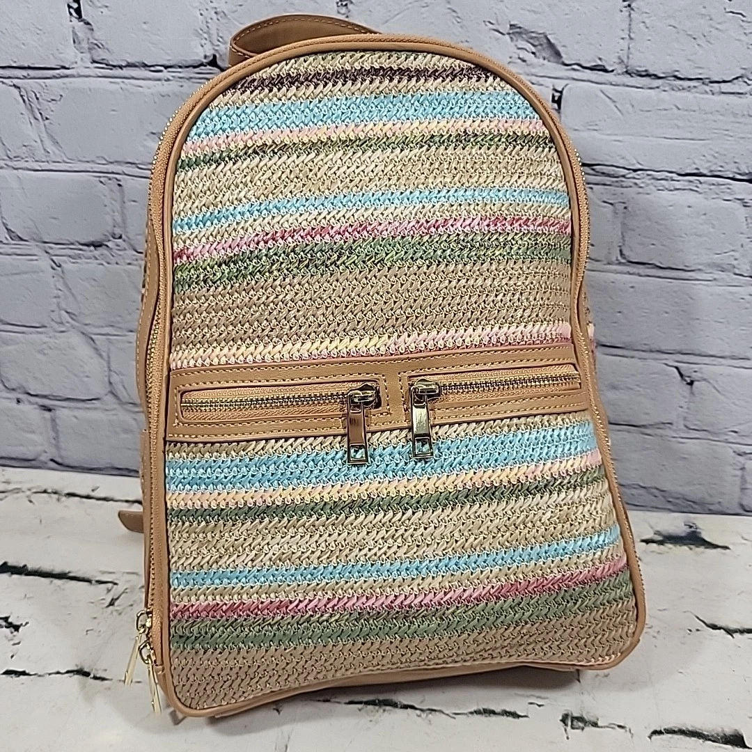 Backpack Medium Bags & for Straw Exterior Women for sale | eBay display picture 1