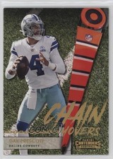 2021 Panini Contenders Chain Movers Gold 10/25 Dak Prescott #CM-DPR 0zu6