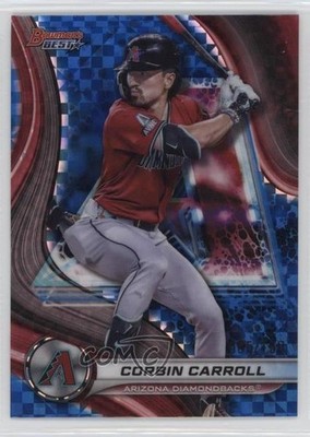 2024 Bowman's Best Blue X-Fractor 85/150 Corbin Carroll #3 0vf5