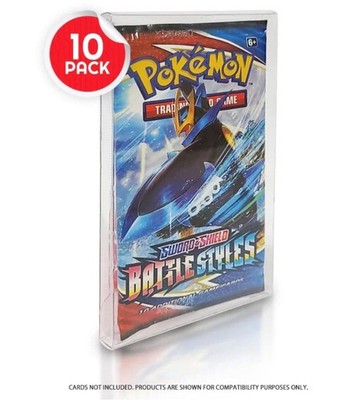 PET Protectors 10er Pack für Booster, Magic, Yu-Gi-Oh Karten Evoretro